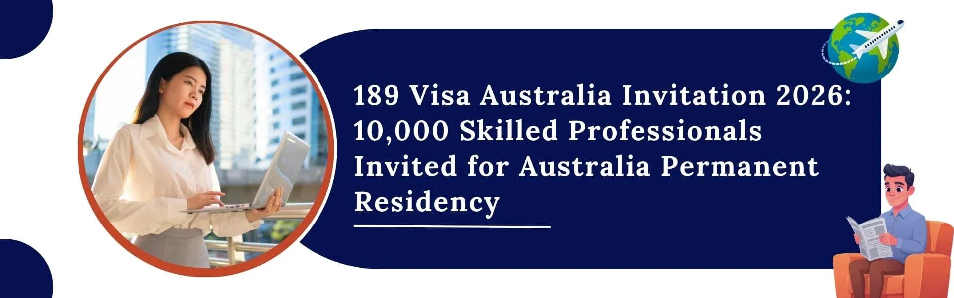 Featured image for article: 189 Visa Australia Invitation 2026: 10,000 Skilled Professionals Invited for Australia Permanent Residency