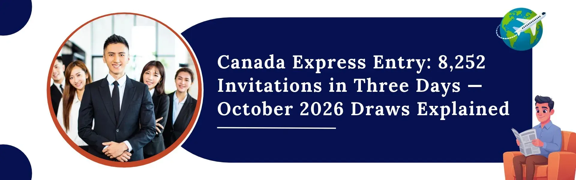 Canada Express Entry: 8,252 Invitations in Three Days— October 2026 Draws Explained