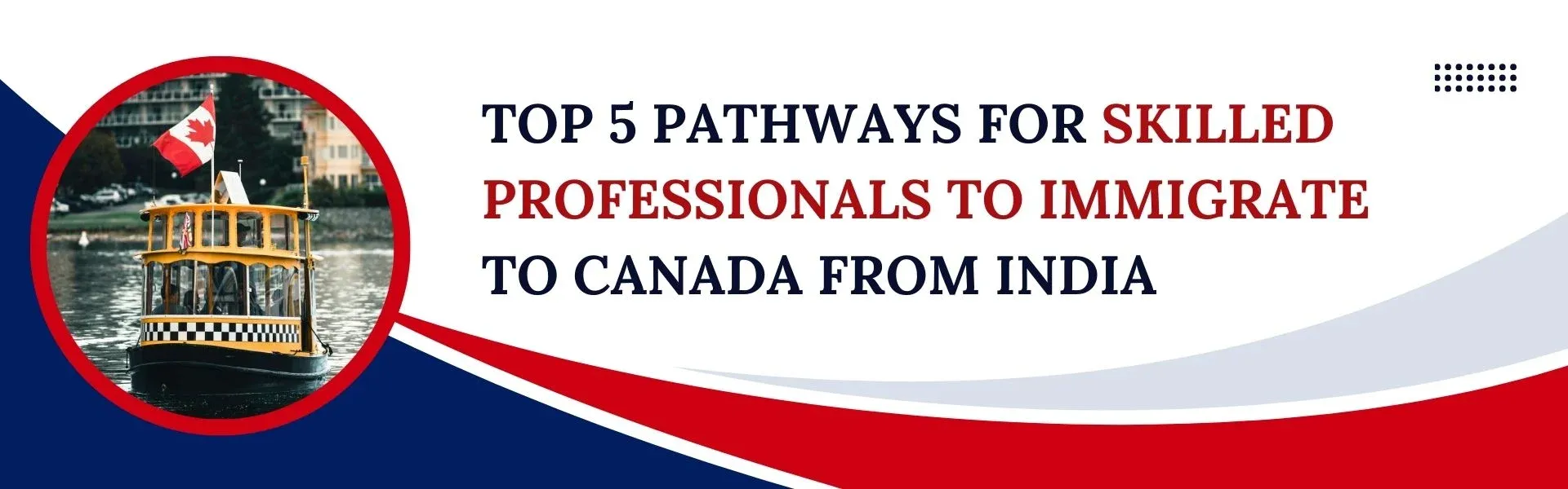 Top 5 Pathways for Skilled Professionals to Immigrate to Canada from India