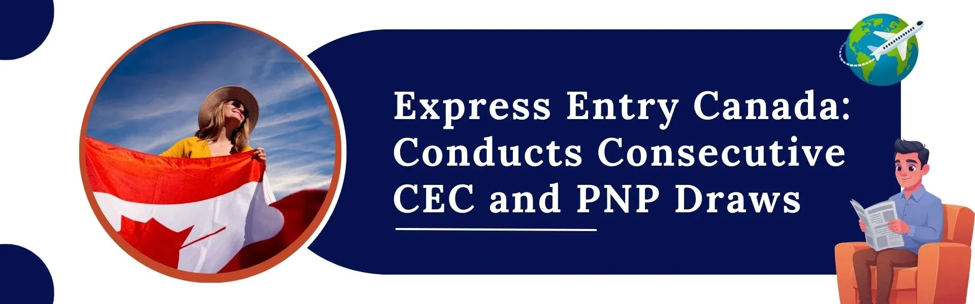 Express Entry Canada: Conducts Consecutive CEC and PNP Draws