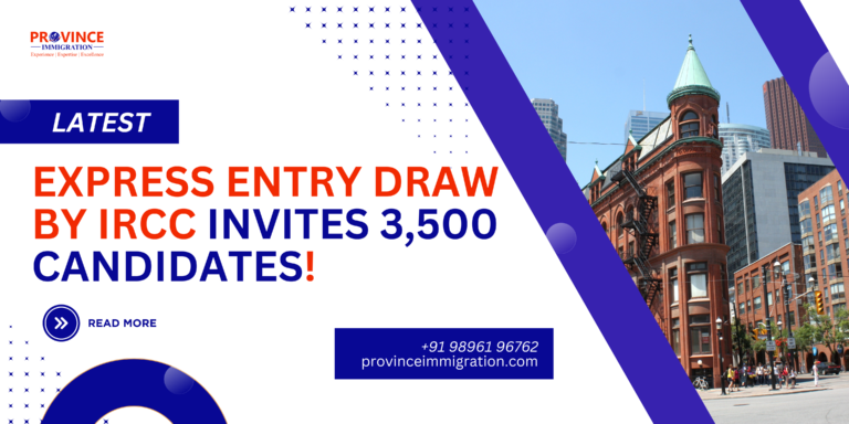 Latest Express Entry draw by IRCC invites 3,500 candidates!