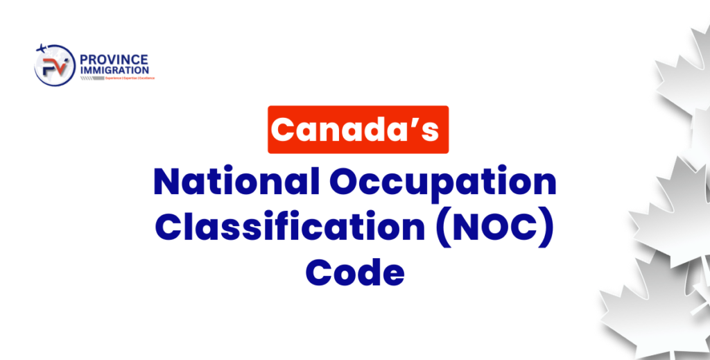 National Occupation Classification (NOC) Code