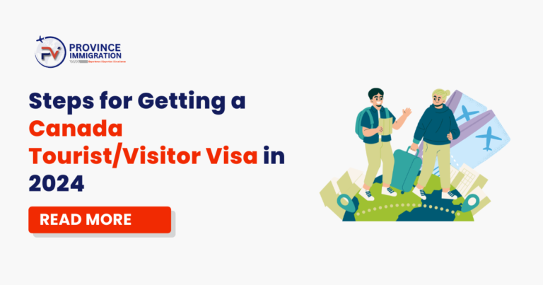 Steps For Getting A Canada Tourist/Visitor Visa In 2024